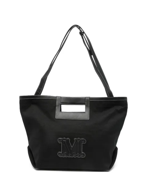 Max Mara logo-applique shoulder bag