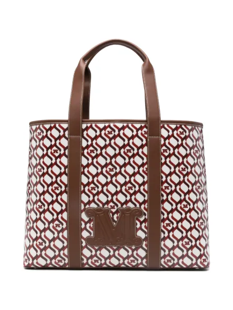 Max Mara tote con monograma
