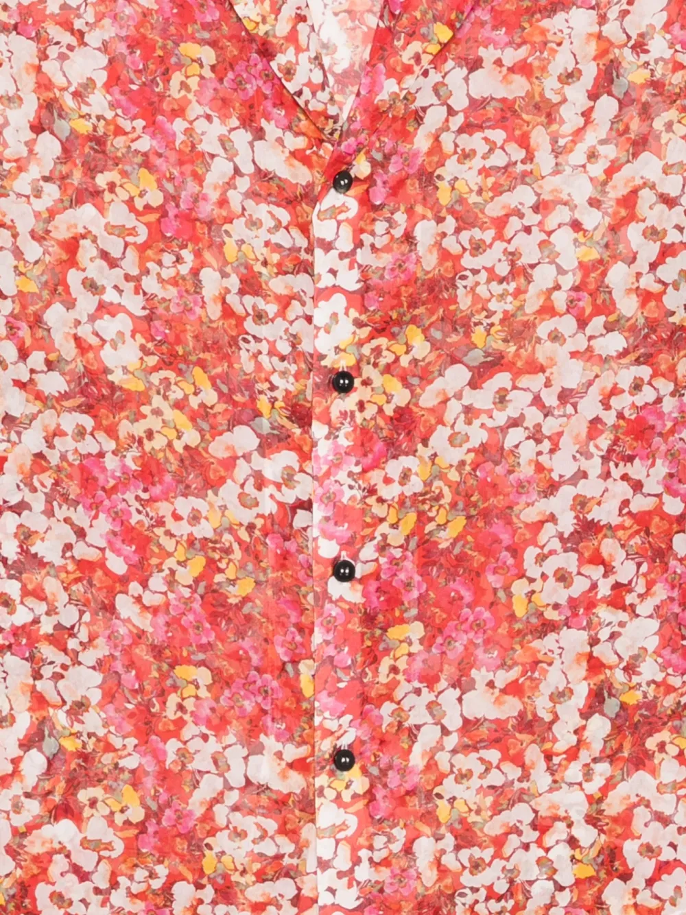  Sapio Camisa Con Estampado Floral - Rojo 