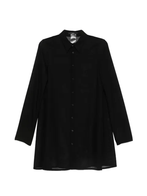 SAPIO camisa transparente manga larga