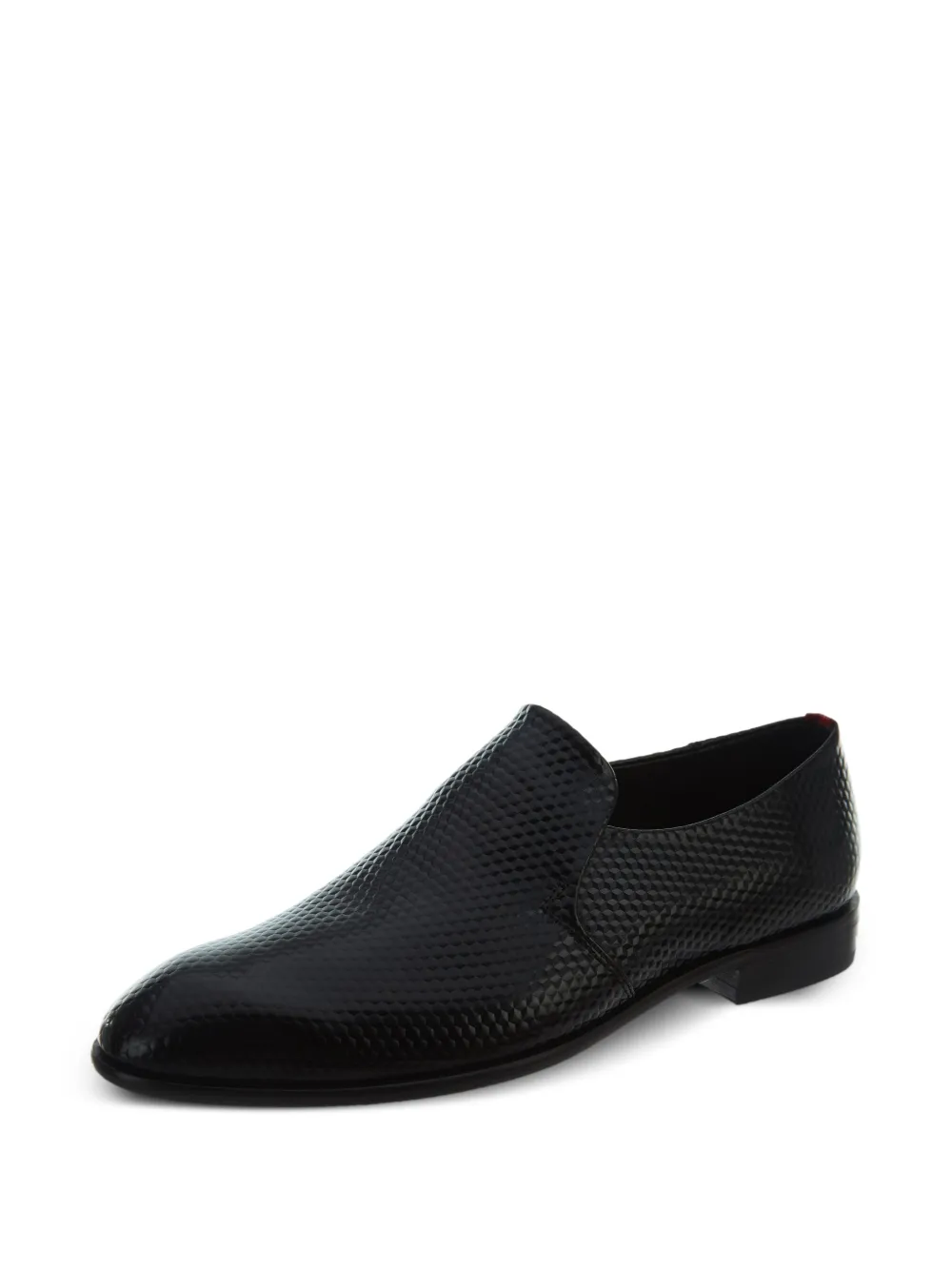 HUGO Appeal loafers met reliëf Zwart
