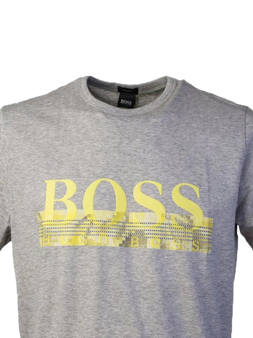 HUGO T-shirt met logo Grijs