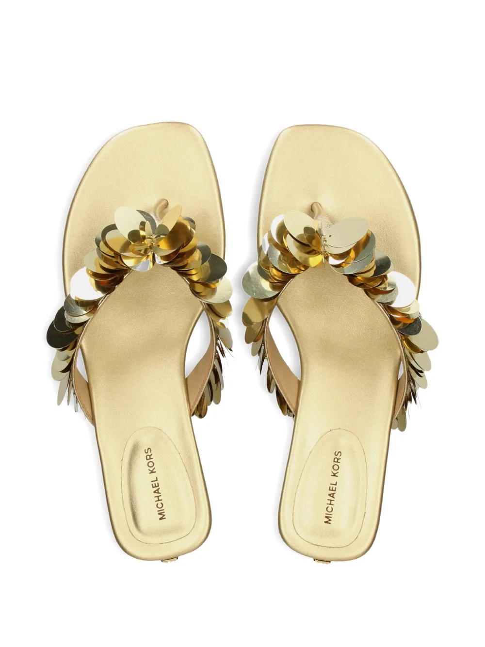 Michael Kors Loretta sandalen Goud
