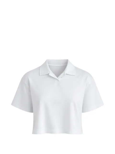 WOC collared cropped T-shirt