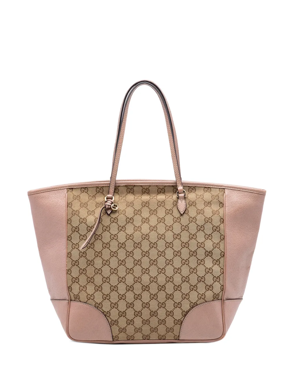 Gucci Pre-Owned 2016-2025 GG Canvas and Leather Bree tote bag - Rosa