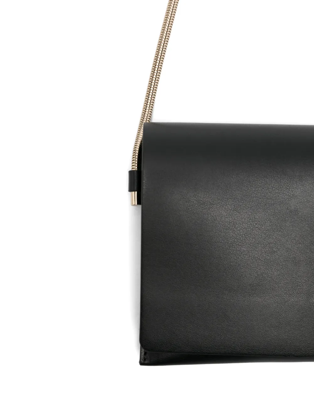 SALCE Clutch met logodetail Zwart
