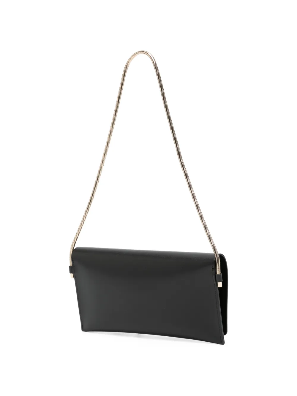 SALCE Clutch met logodetail Zwart
