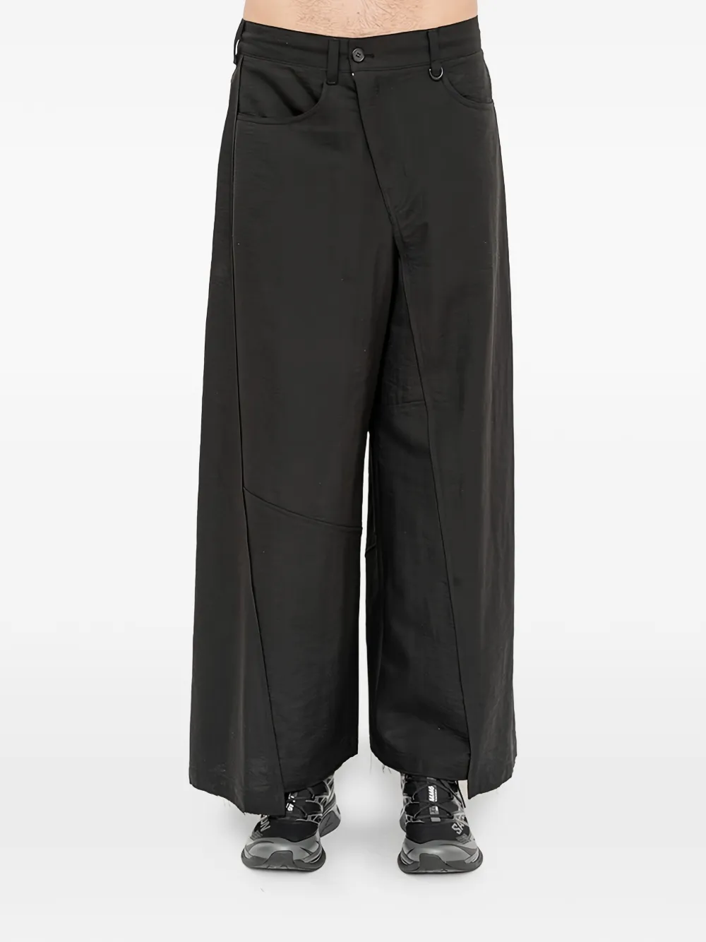 SONGZIO Biascast wide-leg trousers - Nero