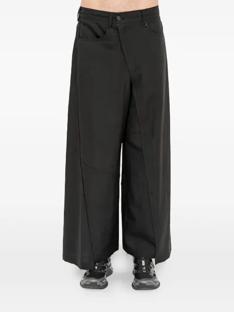 SONGZIO Biascast wide-leg trousers