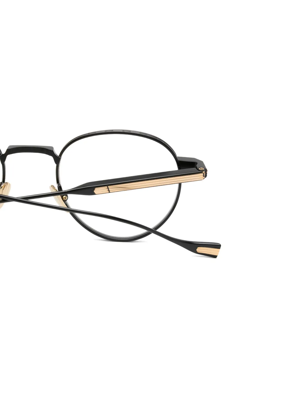 Cutler & Gross Lennox bril met rond montuur Zwart