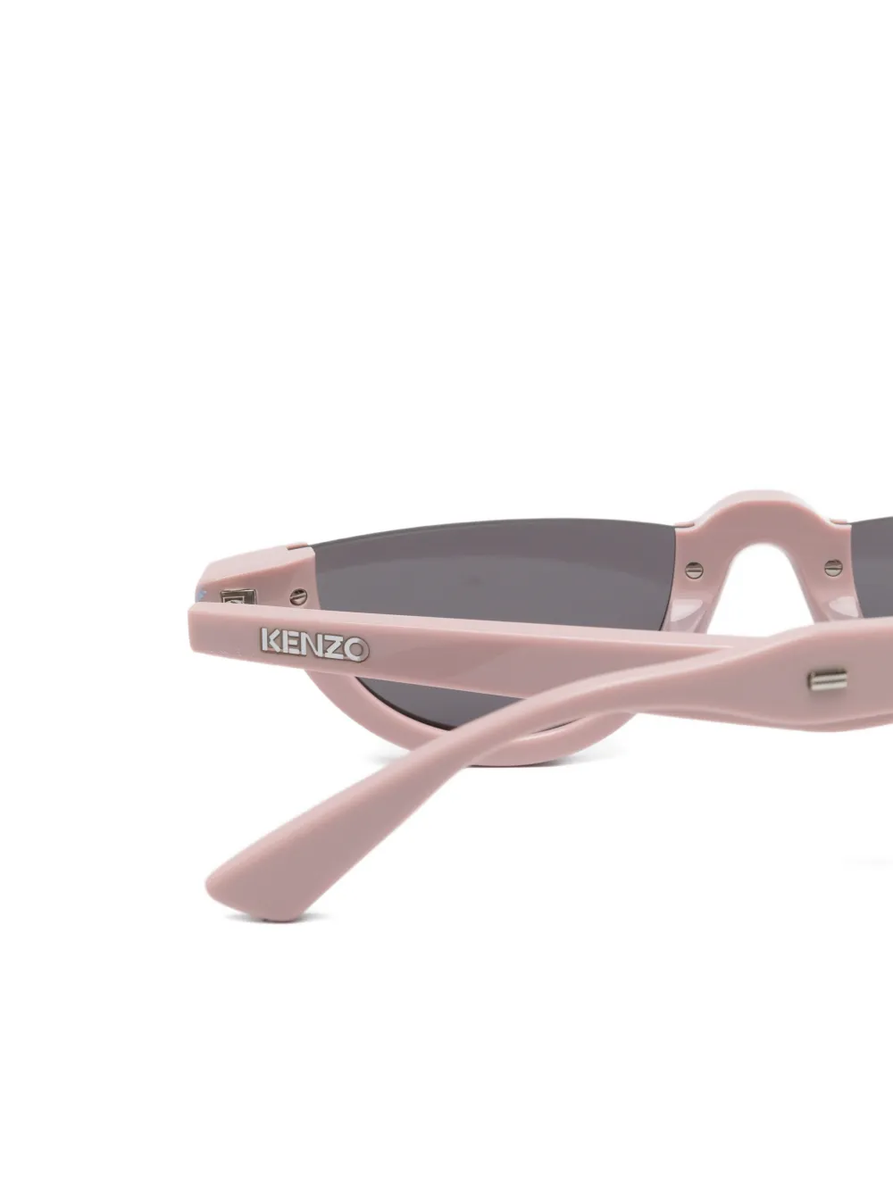 Kenzo Zonnebril met half montuur Roze