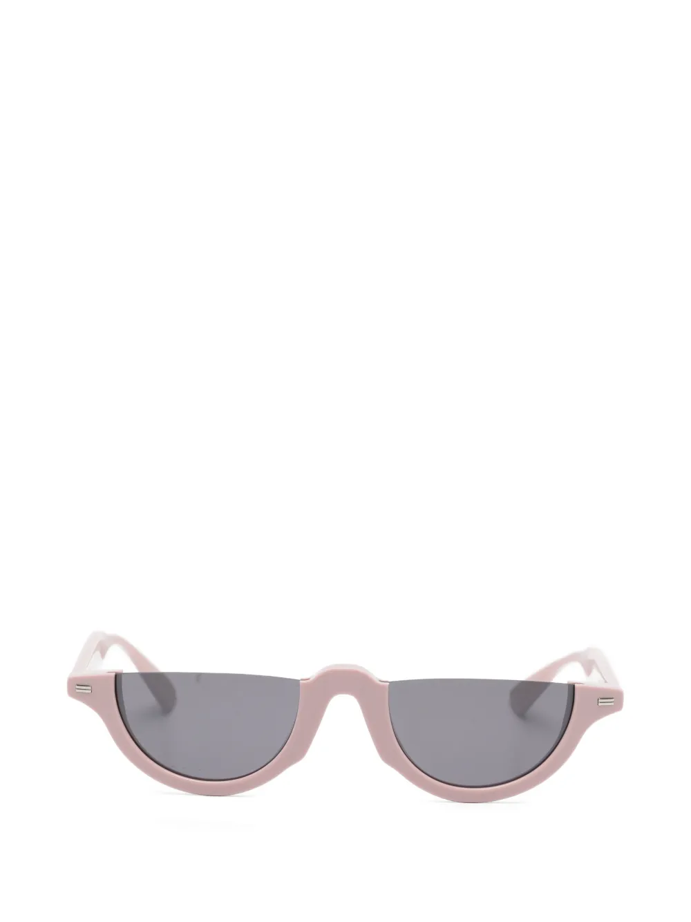 Kenzo Occhiali da sole a mezza montatura - Rosa
