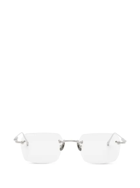 Matsuda rimless glasses