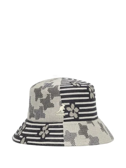 Kangol floral striped hat
