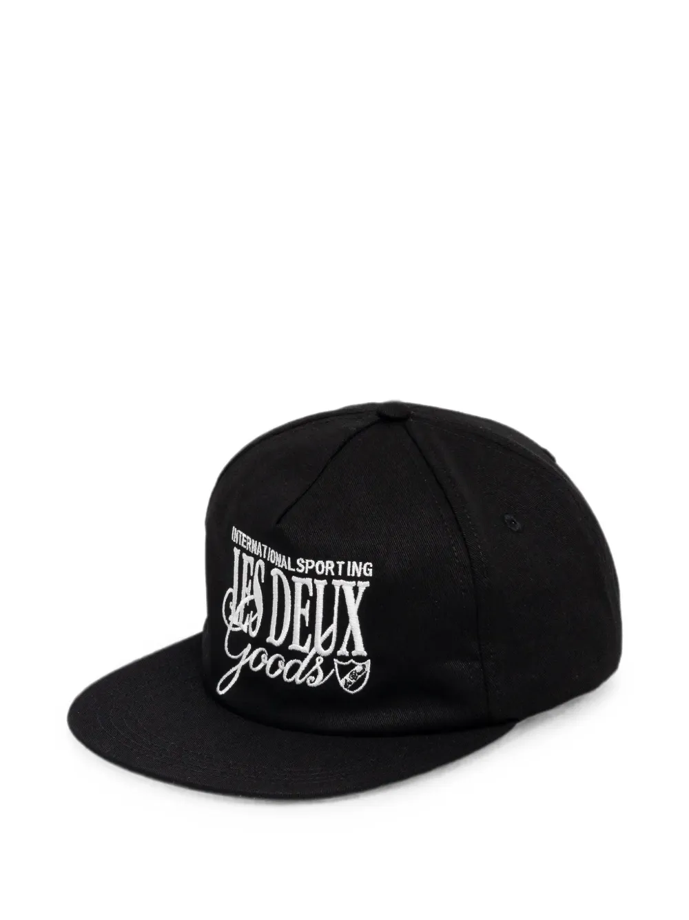 Les Deux Cappello da baseball con logo - Nero