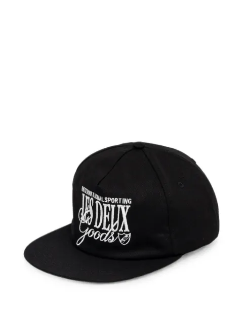 Les Deux logo-embroidery baseball cap