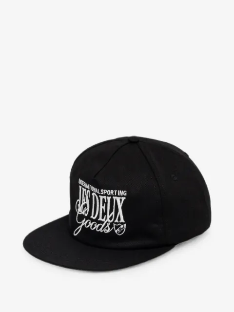 Les Deux logo-embroidery baseball cap