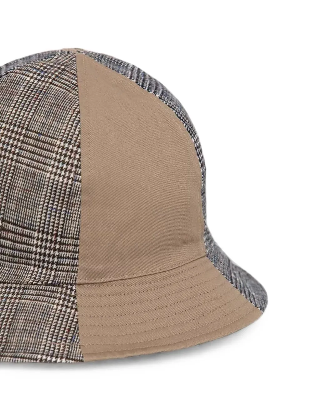 Kangol Hoed met geruit vlak Beige