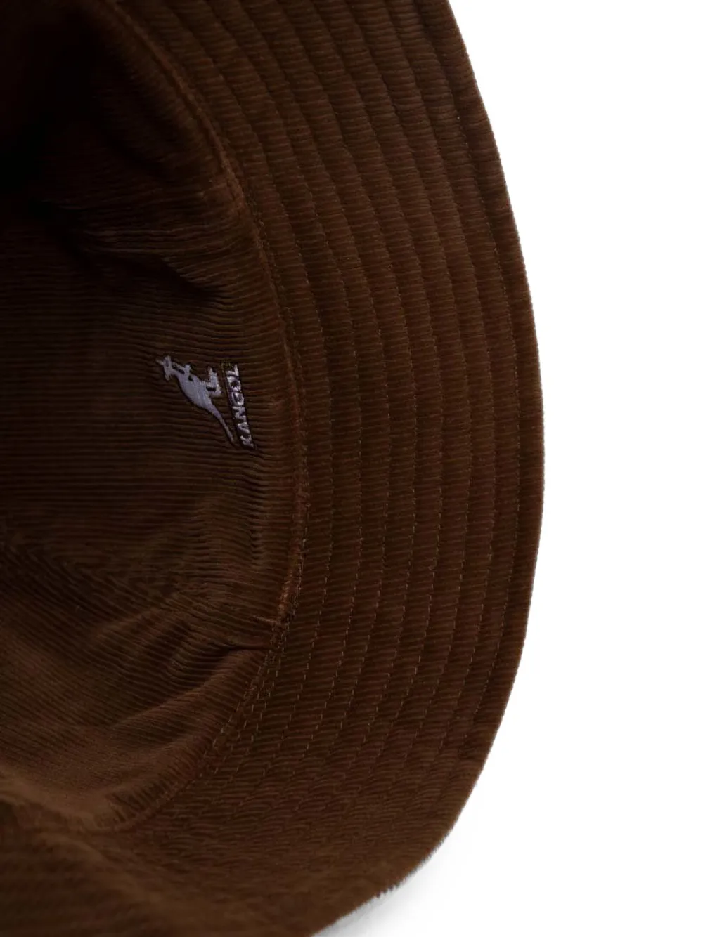 Kangol Hoed met geruit vlak Beige