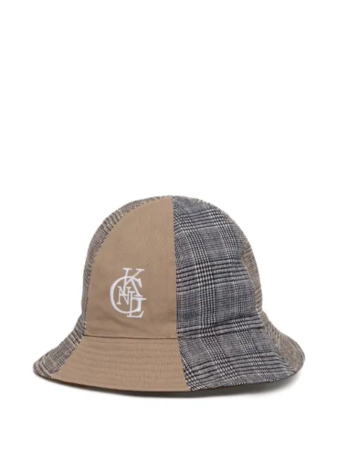 Kangol Chapéu com recorte xadrez