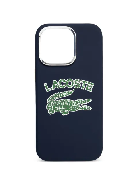 Lacoste logo iPhone 16 Pro phone case