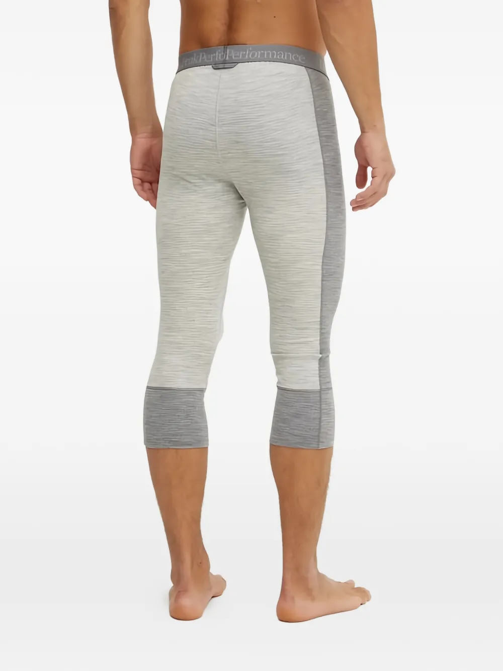 Peak Performance Cropped legging met vlakken Grijs