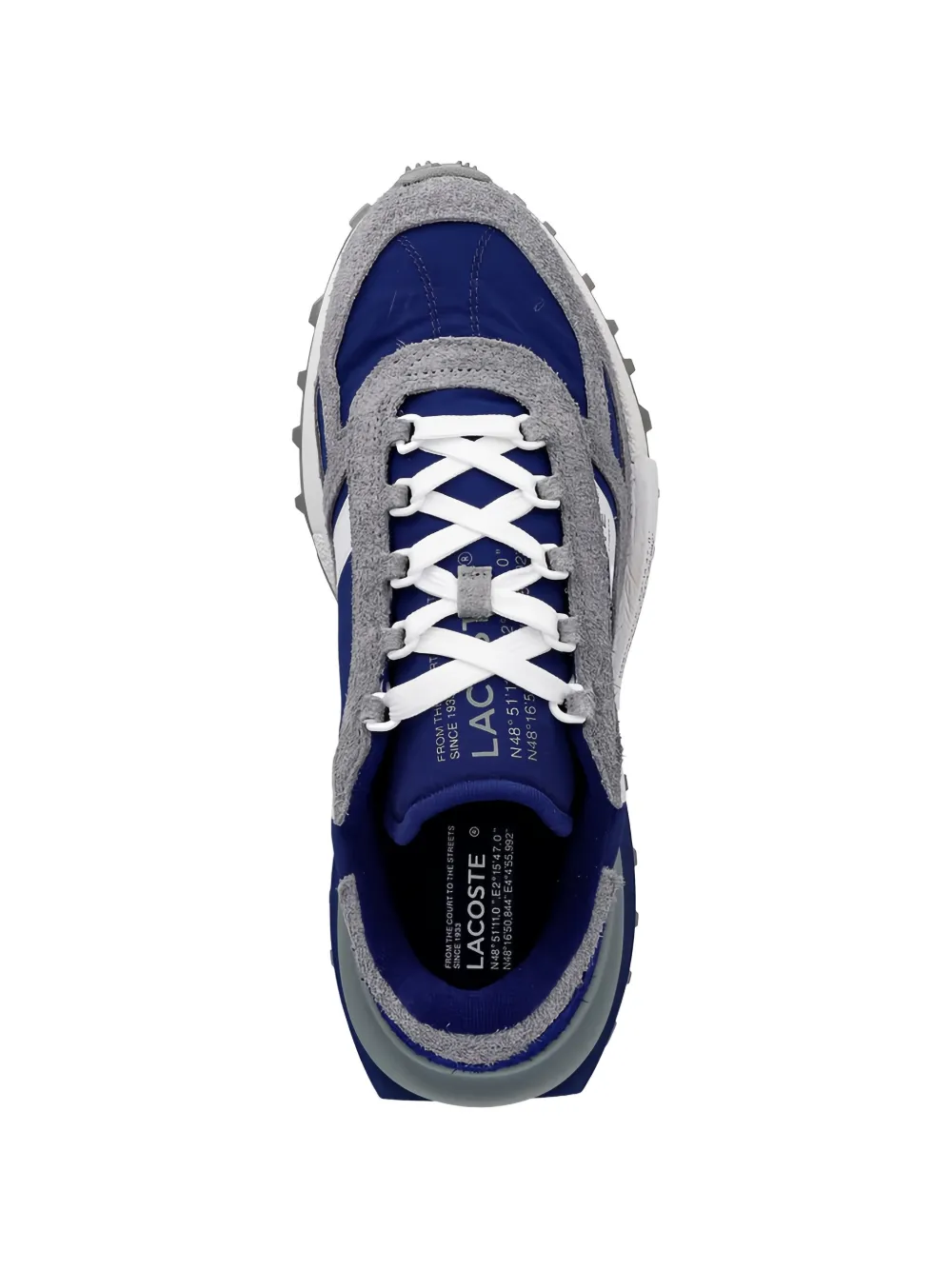Lacoste Elite Active panelled sneakers Blauw