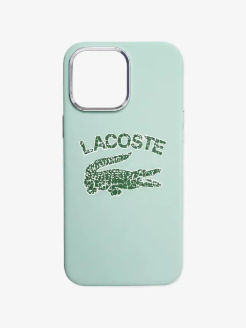Lacoste logo-print iPhone 16 Pro Max case