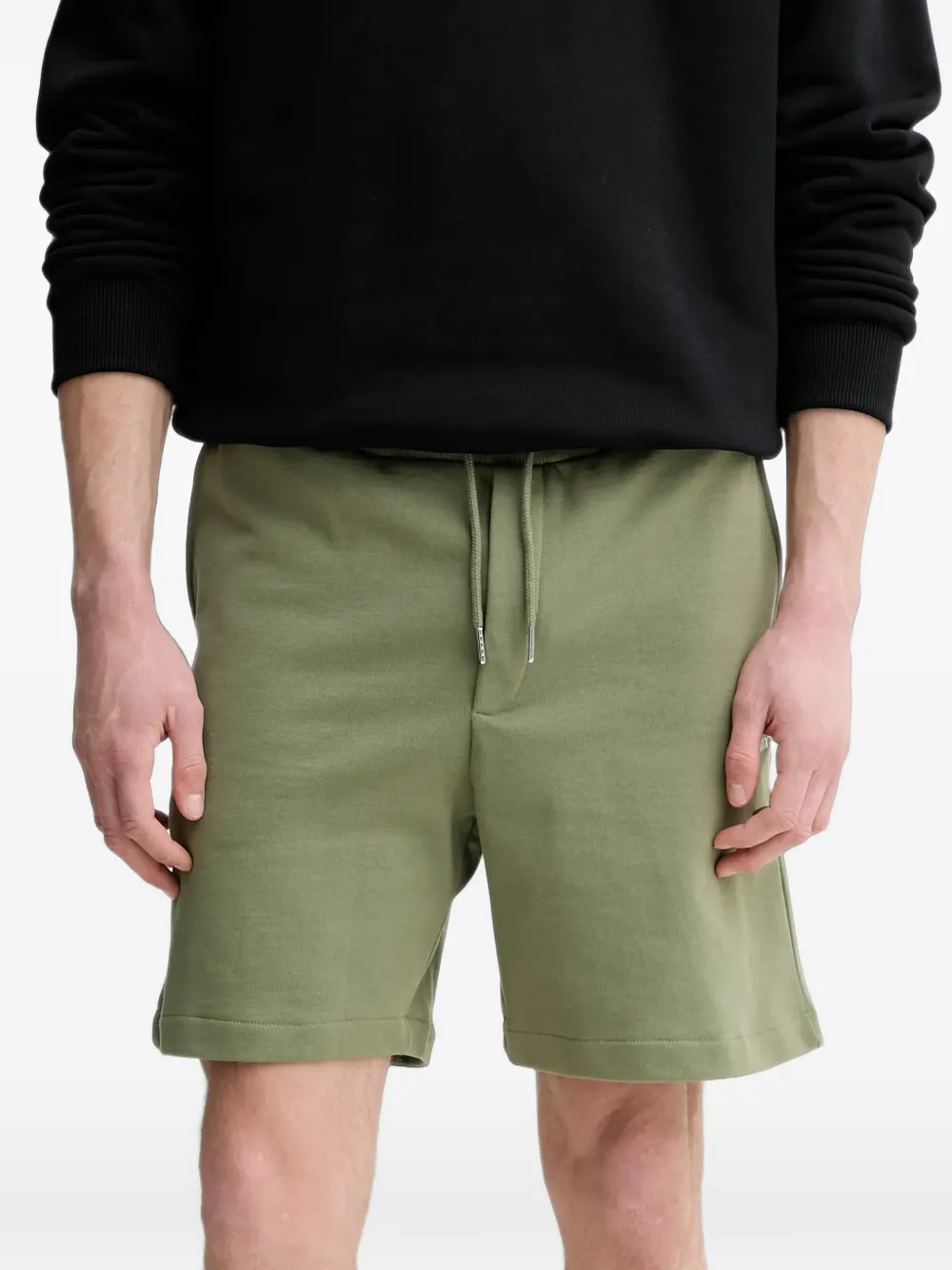 Les Deux Shorts met trekkoord Groen