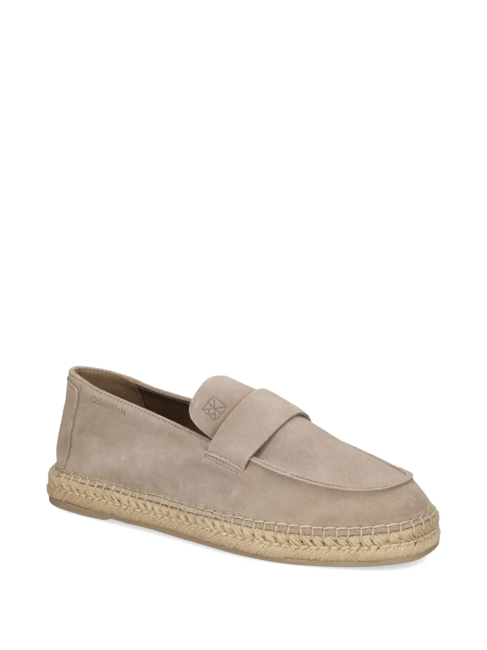Calvin Klein Suède espadrilles Beige