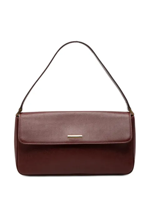 Burberry Pre-Owned 2000-2017 레더 숄더 백