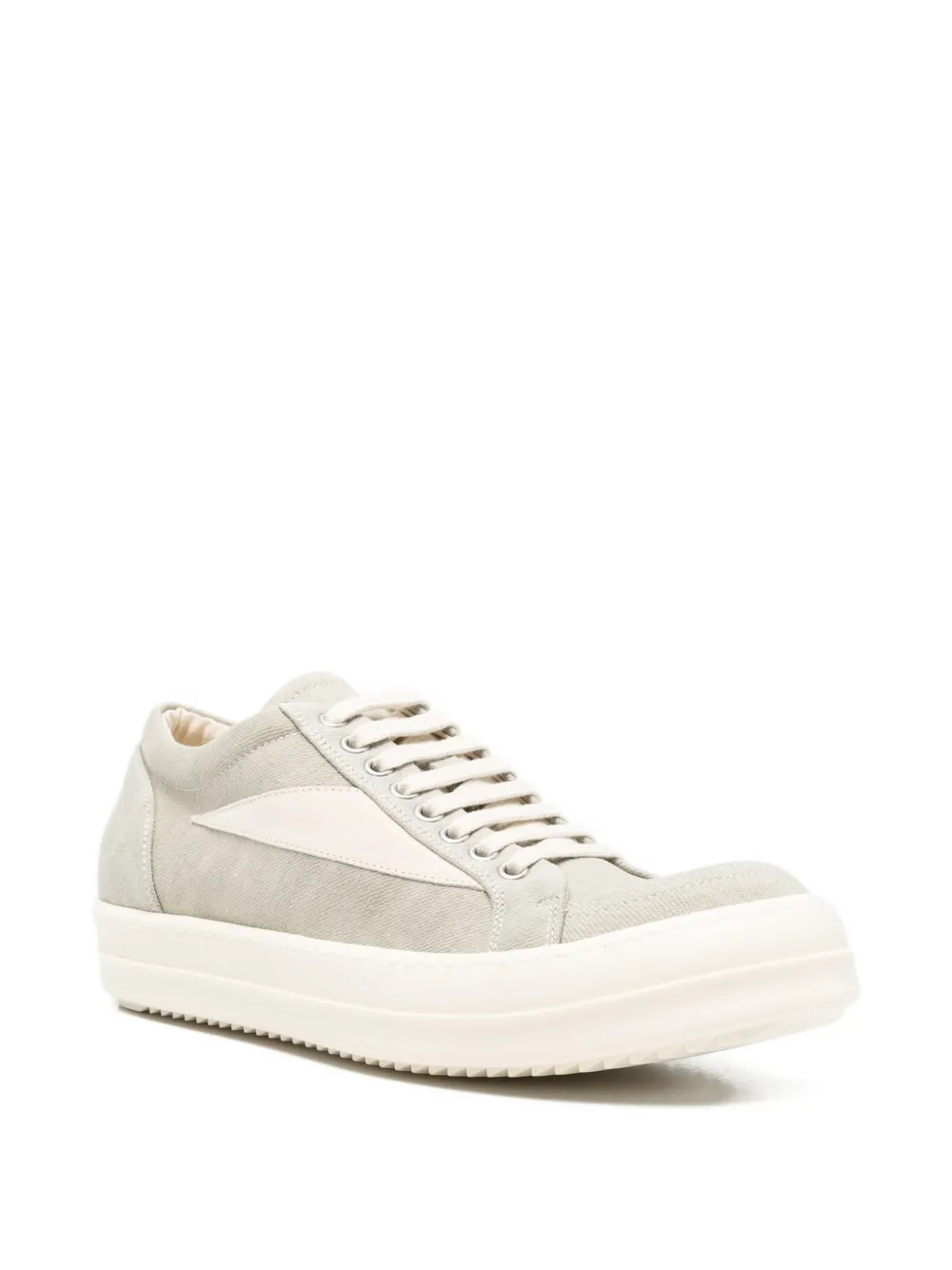 Rick Owens DRKSHDW panelled sneakers Beige