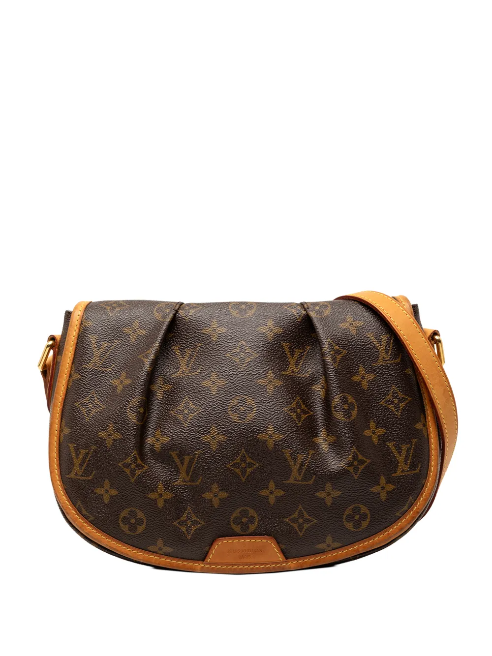 Louis Vuitton Pre-Owned 2012 Monogram Menilmontant PM crossbody bag - Marrone