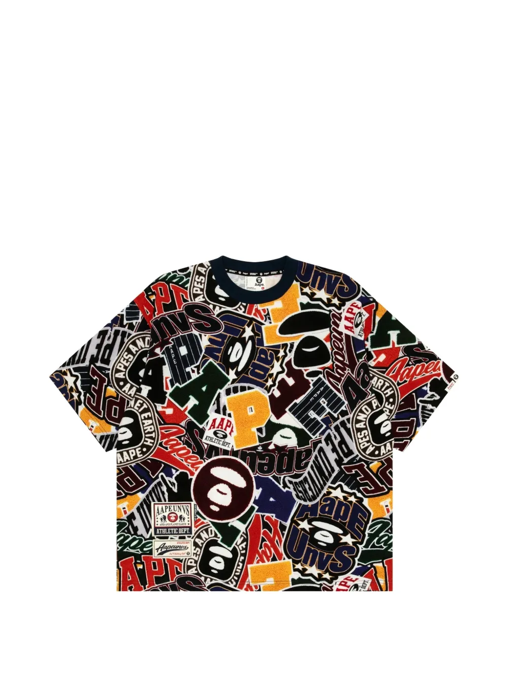 AAPE BY *A BATHING APE® graphic patterned T-shirt