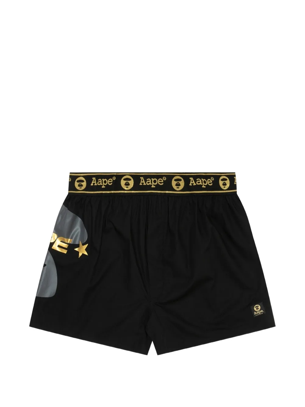 AAPE BY *A BATHING APE® moonface-printed boxers · XL