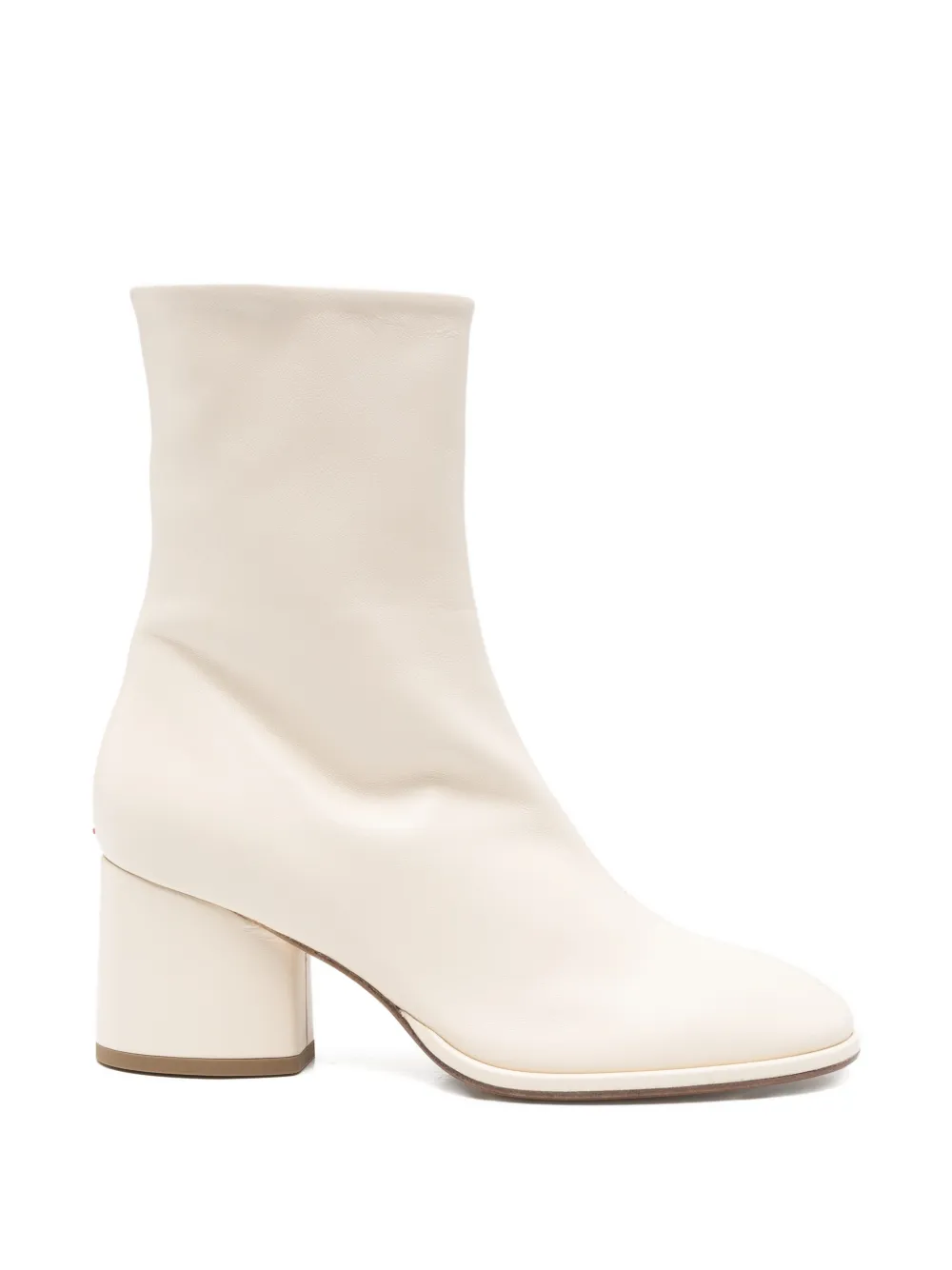 Aeyde Ayla round-toe boots - Toni neutri