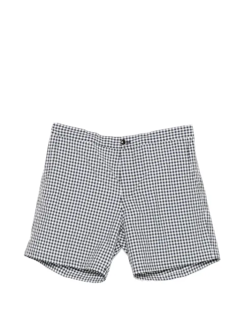 Nine In The Morning check-pattern swim shorts