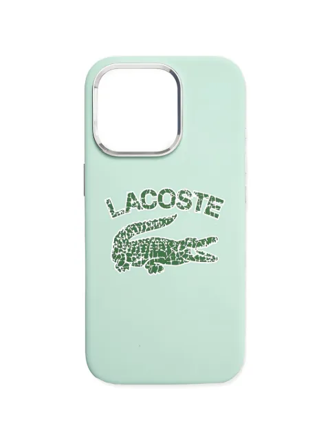 Lacoste logo graphic phone case