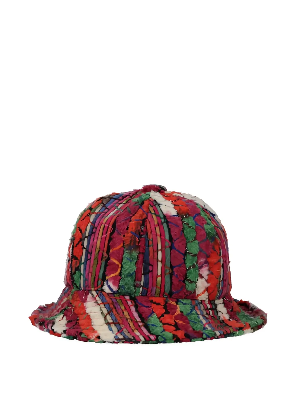 Kangol Wooly Squiggle textured bucket hat - Rosso