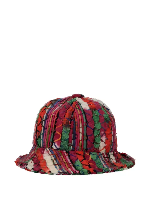 Kangol Wooly Squiggle textured bucket hat