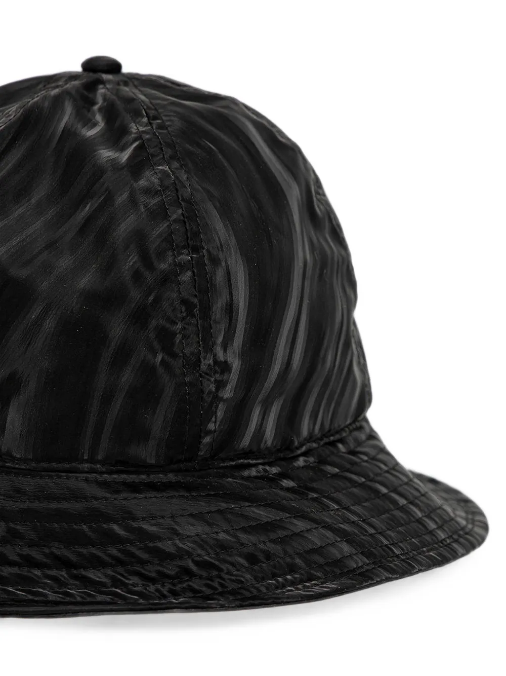 Kangol Vissershoed met logopatch Zwart