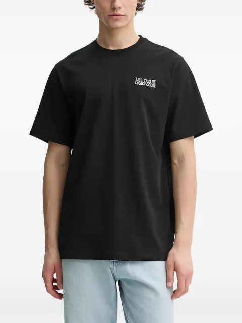 Les Deux logo-embroidered T-shirt