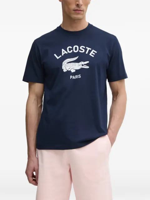 Lacoste logo-print cotton T-shirt