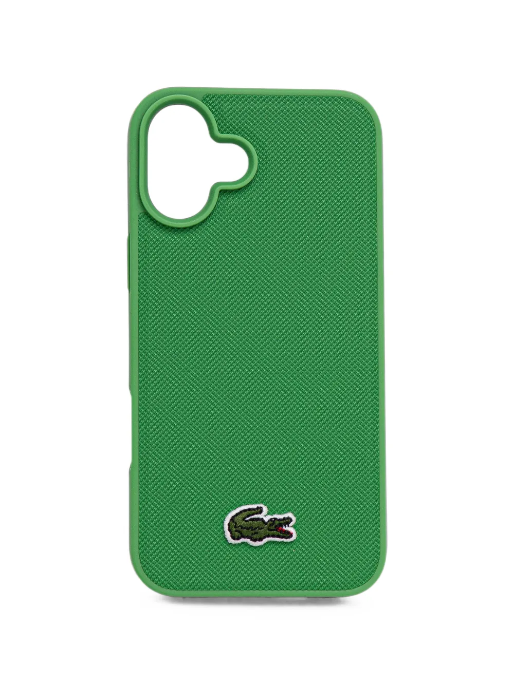 Lacoste logo-patch piqué iPhone case