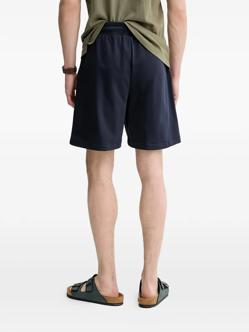Les Deux Shorts met trekkoord Blauw