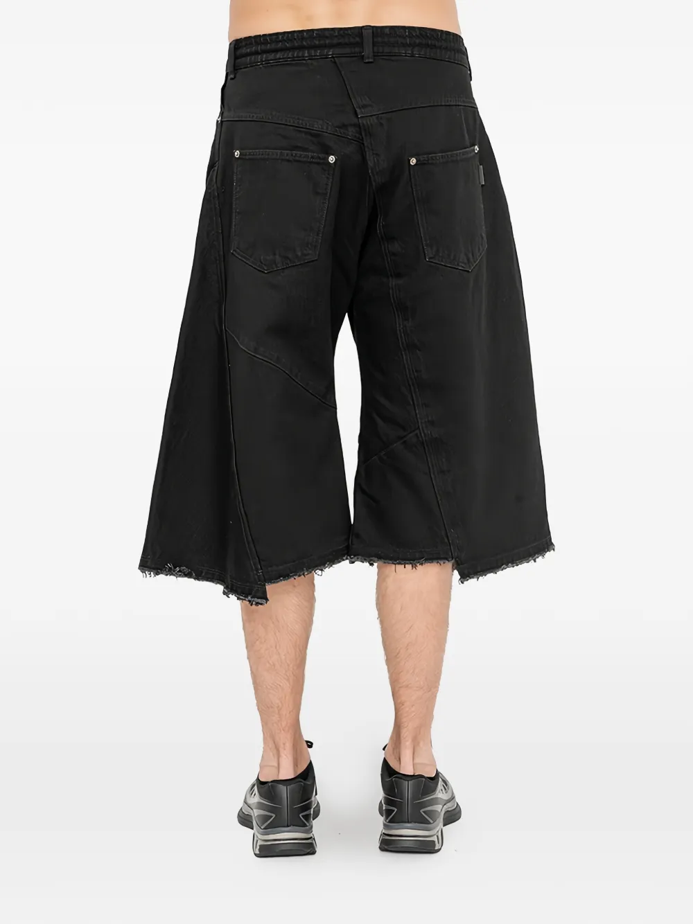 SONGZIO Biascast denim shorts Zwart