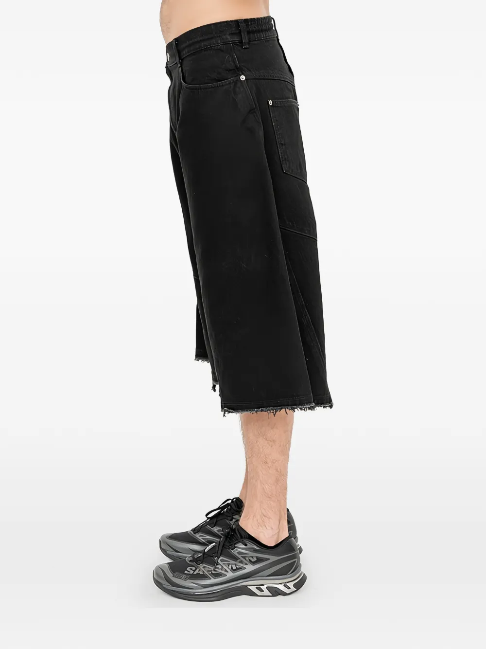 SONGZIO Biascast denim shorts Zwart