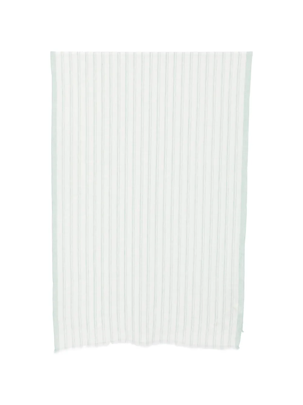 Eleventy stripe-pattern lurex-detail scarf - Bianco