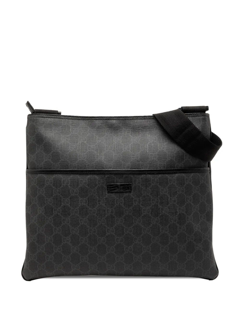 Gucci Pre-Owned 2000-2015 GG Supreme crossbody bag - Nero