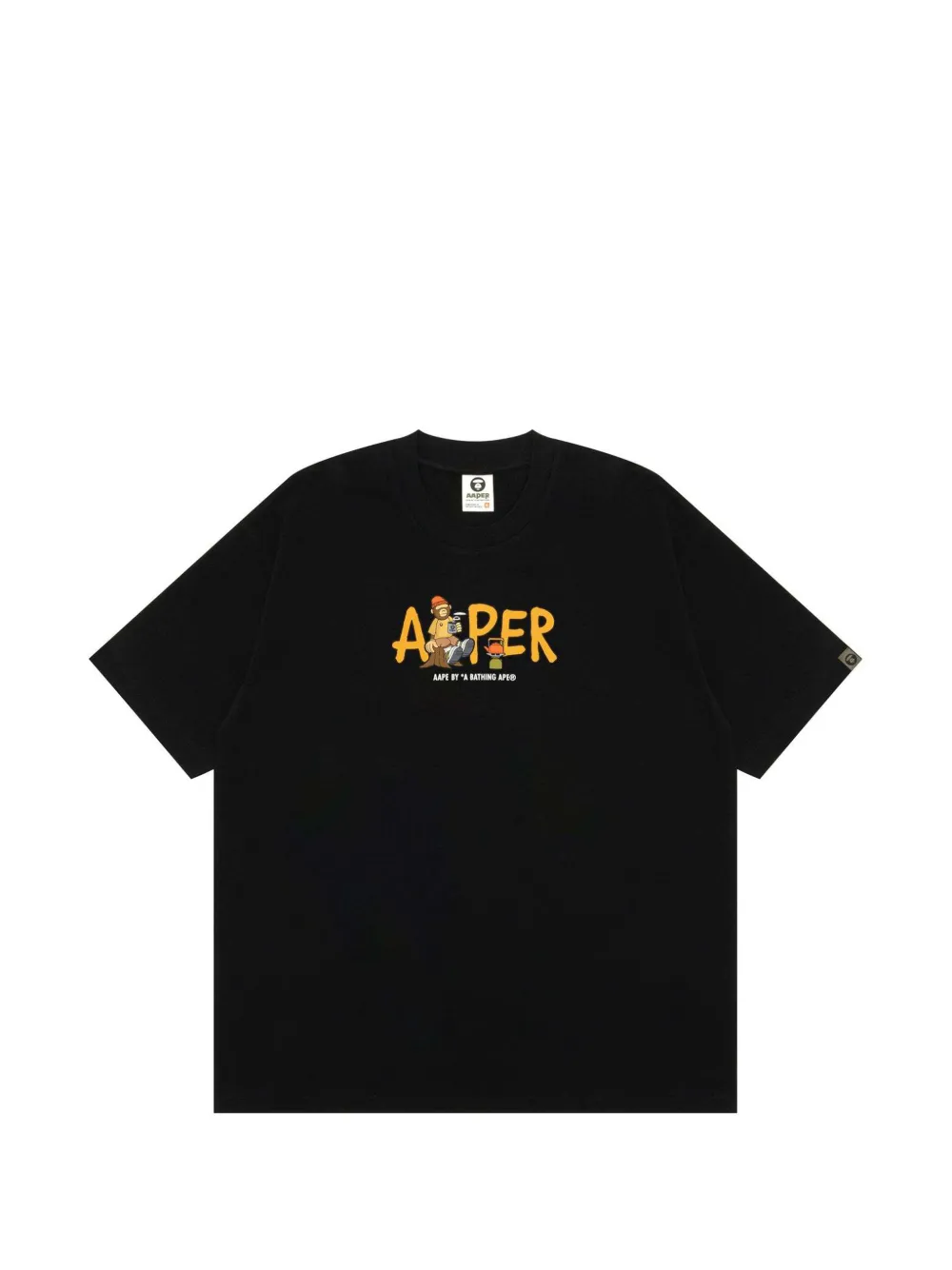 AAPE BY *A BATHING APE® graphic-print crew-neck T-shirt